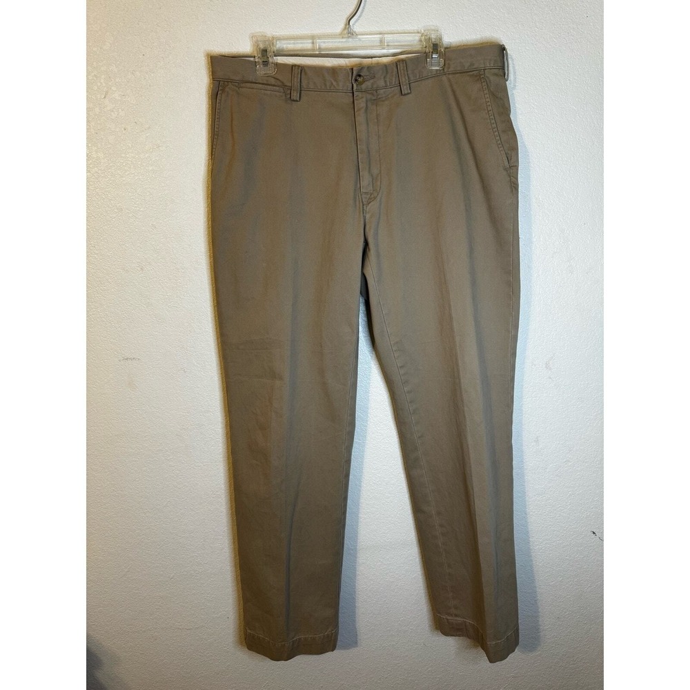 Polo Ralph Lauren Mens Khaki Pants Chinos Casual‎ Cotton Blend Trousers
